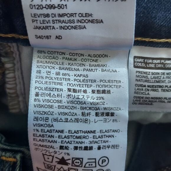 Levi's Red Tag "Legging" Jeans Size 28 x 32 - Picture 12 of 13